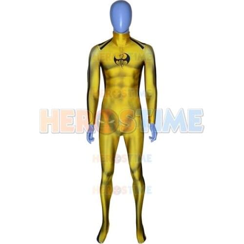 Hot Sale Bruce Lee Cosplay Costume Spandex 3D Print Zentai Suit Night wing Superhero Halloween Zentai Catsuit Costume