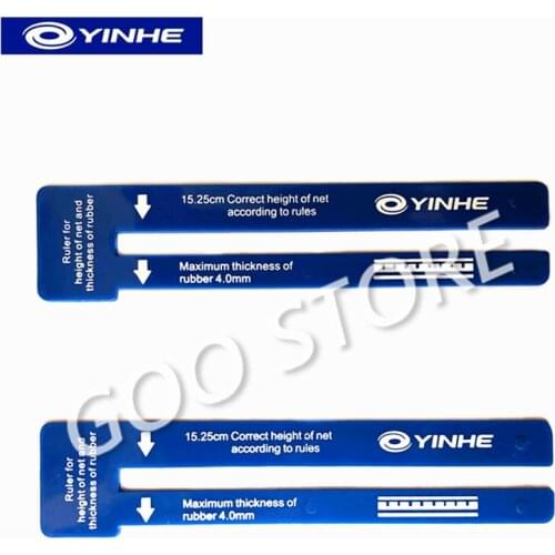 1pcs Table Tennis Umpire Standard Net Measurer Ruler for Professional Table Tennis Games Ping Pong Ruler Accessories