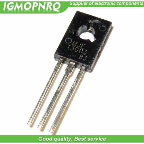 100PCS MJE13003 TO126 MJE13003-2 TO-126 E13003 E13003-2 new and original IC
