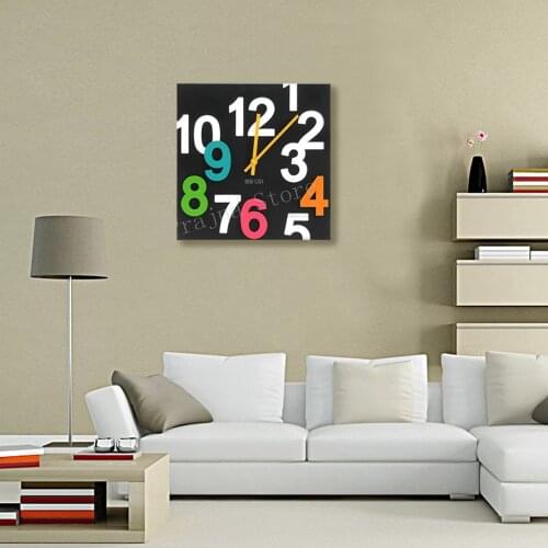 2021 Wall Clock Living Room Large Wall Clock DIY Quartz Clocks Watches Acrylic reloj de pared Living Room Decor Home Wall Clock