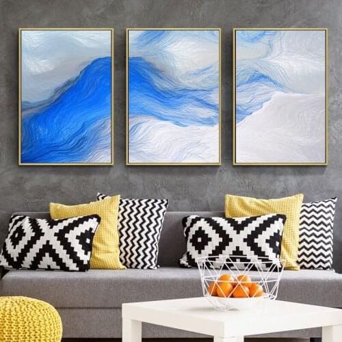 BALLEAY ART 3 Piece Canvas Painting Home Decor Panels Canvas Print Wall Art Painting For Office Living Room Easy Wall Posters