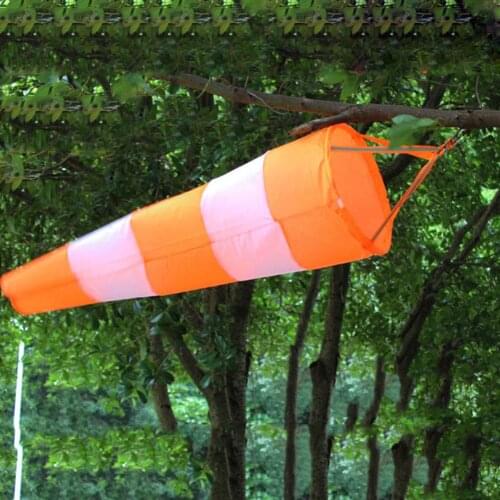 White And Red Fluoerscence Waterproof Wind Sock Wind Sleeve Waterproof Wind Vane Windbag Scale Airport For Garden Industry Suppl
