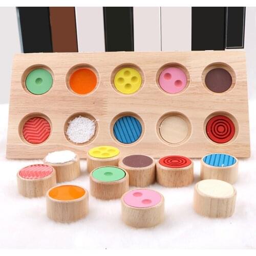 Wooden Memory Touch Flap Baby Knowledge Color Early Education Training Toy Gifts Parent-child Interactive Intelligence Games Toy