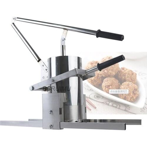 Meatball Vegetable Ball Machine Fried Balls Machine Shrimp Ball Dough Making Machine Meatball Mold Tool Manual Meatball Machine