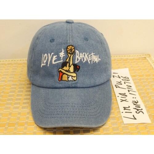 Denim Love & Basketball Movie Dad Cap Hat OG 90s Vtg Retro Style fashion leisure CASQUETTE snapback baseball