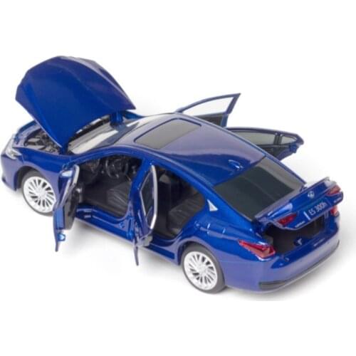 1:32 Scale Diecast Metal ES300H Sound Light Car Model Doors Openable Educational Collection Gift For Kid