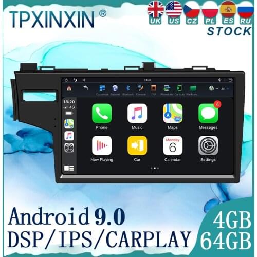 MAX-PAD Android 9.0 For Honda Fit 2014-2020 Car GPS Navigation Streaming Media Multimedia Head Unit Auto Radio