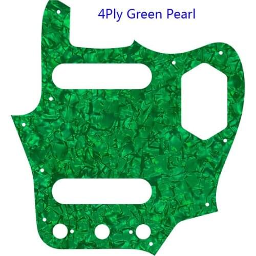 Pleroo Custom Guitar Parts Scratch Plate - For MIJ Jaguar Guitar Pickguard Scratch Plate