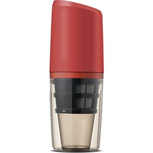 5V 25w 180ml Portable Mini automatic Juicers USB charging Food grade ABS material 40Rpm 0.5mm filter 95x270mm