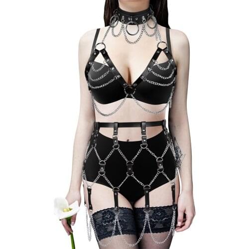 Sword Belt Leather Harness Bdsm Womens Belt Black Skirt Erotic Accessories Sexy Stockings Bondage Lingerie Festival Rave Garter