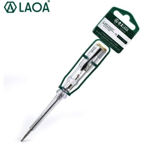 LAOA M Copper Head Test Voltage Pen Household simple Screwdriver Check Electricity