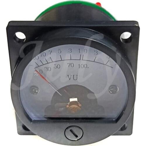 With backlight SO-45 VU meter level meter indicating audio amplifier accessories DB pointer belt drive board