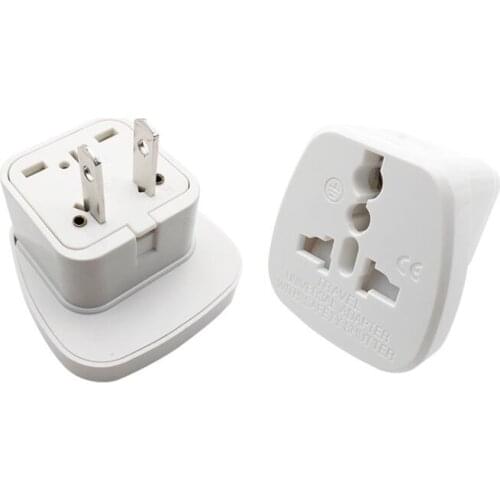 UK to Japan Plug Adapter, Travel Adaptor with Safety Shutter suitable for Japan,United States, Thailand,Canada, Mexico, Taiwa