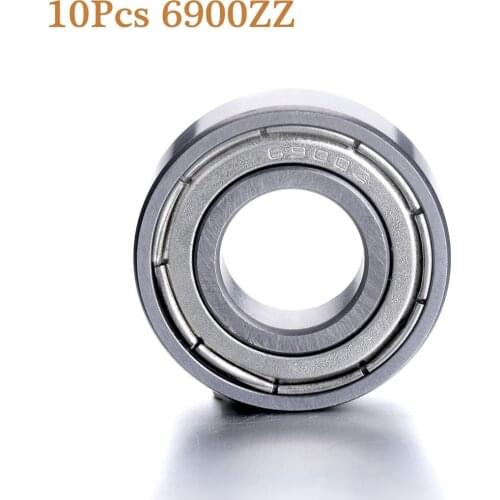 10pcs 6900ZZ 10*22*6 mm 6900 zz Bearings Thin Wall Deep Groove Ball Bearings 6900zz bearing