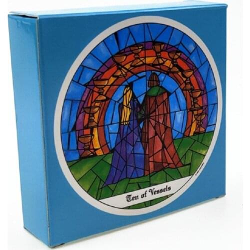 78pcs Cloisters Tarot Cards Oracle Decks Board Games Divination Fate Table Game For Family Party Playing Card Entertainment Game