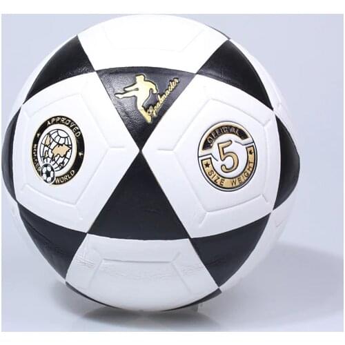 Black triangle blue triangle print 5 size stickers SOCCER BALL l school competition teaching football youth ball