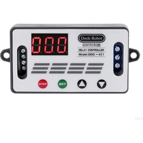 DC 12V DDC-431 Timer Delay Relay Switch Digital LED Display Delay Controller MOS