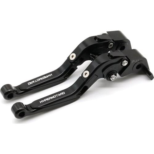 For Ducati Hypermotard 821/Strada 2013-2014 Hypermotard 939 2016-2019 Motor Folding Extendable Adjustable CNC Brake Clutch Lever