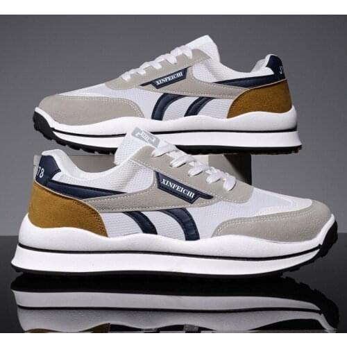 2021 Summer New Trendy Casual Sneakers Breathable Comfortable Mens Shoes Mesh Running Shoes