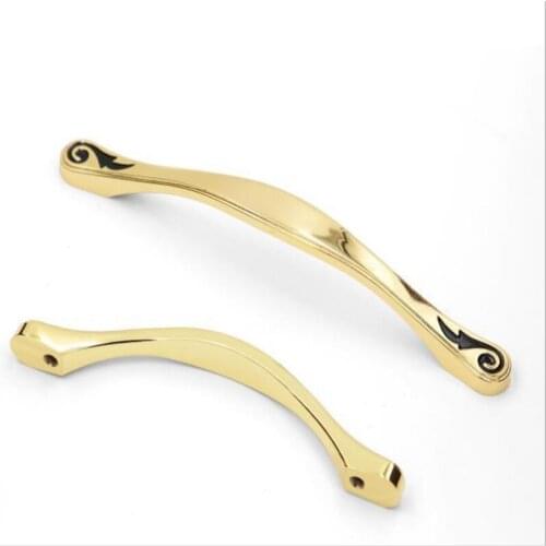 Modern high strength zinc alloy furniture handles Pearl White flowerkitchen handles drawer cabinet knobs cupboard wardrobe pulls