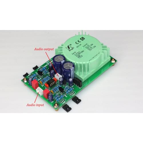ZEROZONE Assembeld Class A Headphone amplifier board base on Lehman amp circuit L7-4