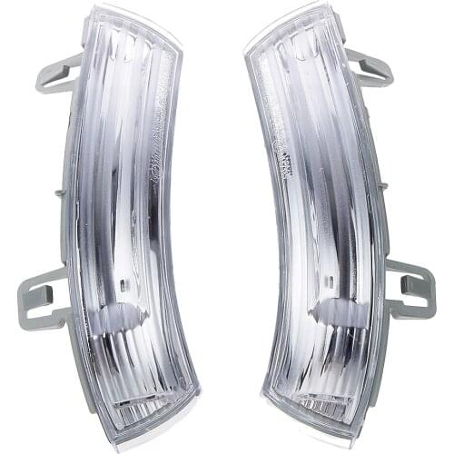 1 Pcs Car Side Rear View Mirror Indicator Turn Signal Light R+L For VW MK5 Golf Passat Jetta Etc 19x3cm Wing Mirror Indicator