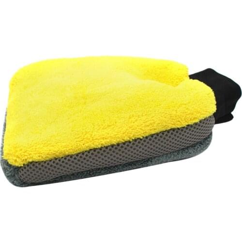 2019 Microfiber Multifunctional Car Wash Mitt Anti Scratch Wash Glove Car Wash Mitt Auto Car Wash Tool
