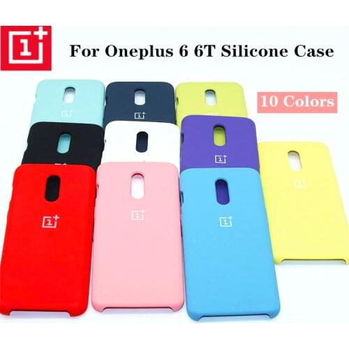 Oneplus 6T Case Luxury Fashion Liquid Silicone Soft Protection Oneplus 6 Cover Oneplus 6 Case Shockproof Cover Funda