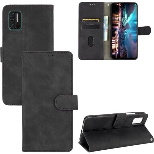 For Umidigi A7S Case Luxury Flip Skin Texture PU Leather Card Slots Wallet Stand Case For Umidigi A7S UmidigiA7S Phone Bags