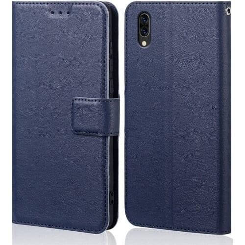 For coque Vivo Y93 case Wallet Flip Leather & silicone back Skin stand capa for Vivo Y93 cover phone funda pouch bag