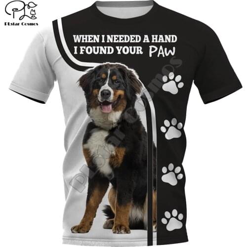 Mens women Bernese Mountain Dog 3d t shirt Summer Dogs Print tshirts tees casual short sleeve tops quick dry harajuku tee