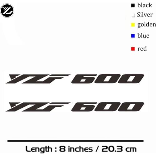 Motorcycle personality body sticker Windshield model logo sticker For YAMAHA YZF 600 YZF600 YZF R6