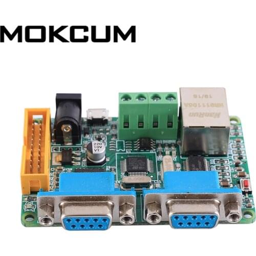 STM32F103C8T6 Development Board ENC28J60 Network Module 2Bit RS485 RS232 UART CAN Protocol Converter ARM STM32 for JTAG SWD