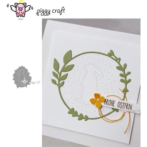 Piggy Craft metal cutting dies cut die mold Easter rabbit decoration Scrapbook paper craft knife mould blade punch stencils dies