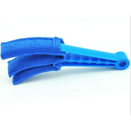 Multifunctional Cleaning Brush Creative Washable Plastic Blinds Air Conditioning Corners Gap Household Cleaning Brush Clip