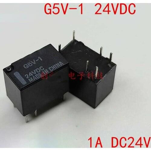 New 10PCS/LOT G5V-1 G5V-1-5VDC G5V-1-12VDC G5V-1-24VDC G5V-I 5VDC 12VDC 24VDC 6Pin