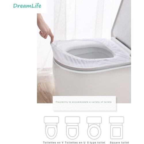 Non-Woven Disposable Travel Toilet Pad Cushion Paper Maternity Winter Sleeve Thick Toilet Pad 10 PACK M21