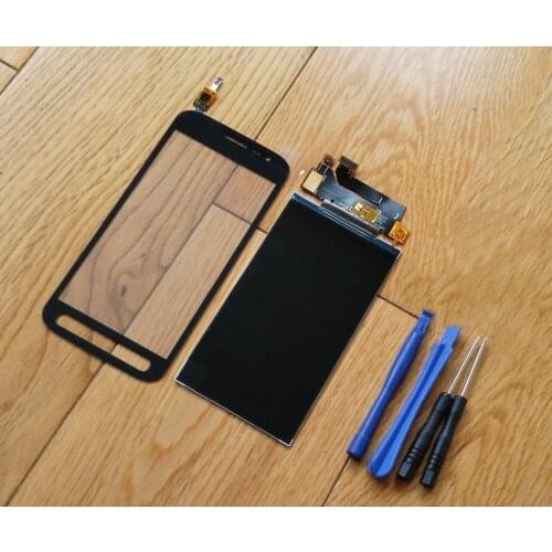For Samsung Galaxy Xcover 4 G390 SM-G390F Touch Screen Digitizer Sensor + LCD Display Screen + Adhesive