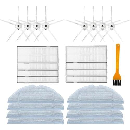 Side Brush HEPA Filter Mop Cloths for Xiaomi Roborock S7 T7S T7SPlus Accessories Spare Parts Vacuum Cleaner Replacement