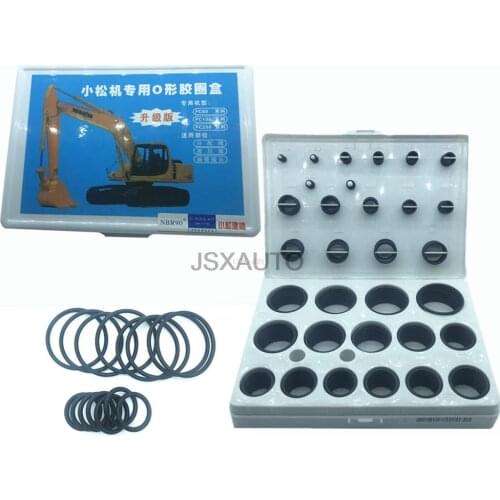 For KOMATSU Excavator Accessories Boxed O-rings Seals Upgraded aprons Euro rings