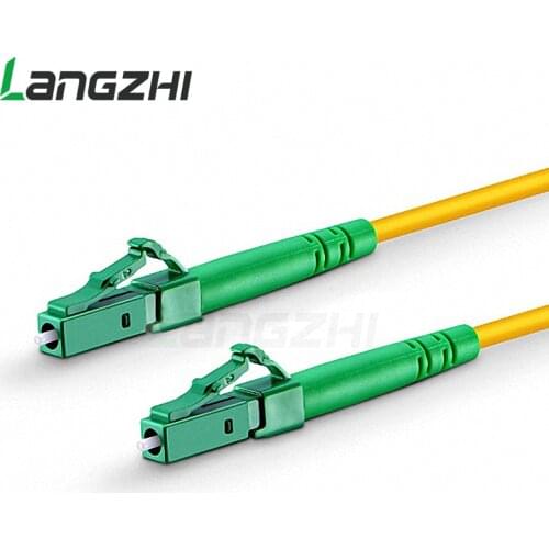 10 pcs LC APC to LC APC Simplex 2.0mm 3.0mm PVC Single Mode Fiber Patch Cable lc multimode sc upc patch cable