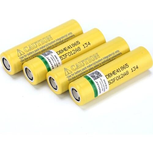 3.7V 2500mAh 18650 Li-ion Battery LGDBHE4 Battery 20A discharge Rechargeable batteries For Flashlight Torch