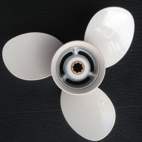 9.25x8 For EVINRUDE 9.9hp-15hp EVINRUDE propellers 8 tooth Aluminium Propeller marine propellers cheap boat motors