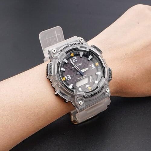 Resin Strap Case for Casio g shock AQ-S810W AQS810 G-Shock Watch Case Accessories with Tools Sport Waterproof Watch bracelet