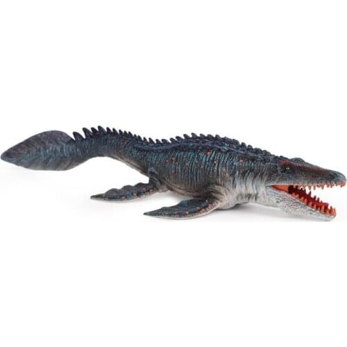 Kids Simulation Mosasaur Dinosaur Sea Animal Model Collectible Toy Home Decor