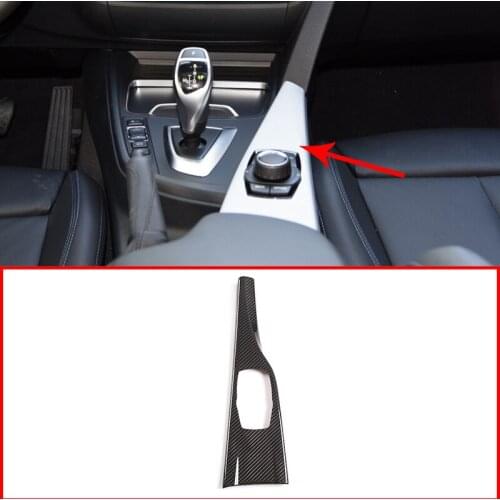 For BMW 3 Series 2013-2019 Real Carbon Fiber Multifunctional Large Panel RHD Trim Interior Car Accessories 1 Pcs