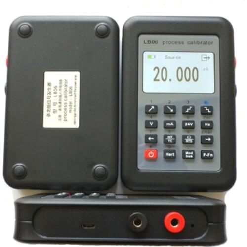 HART Modbus 4-20mA signal generator / 0-10V / mV / thermocouple / signal source calibration LB06 LCD Display