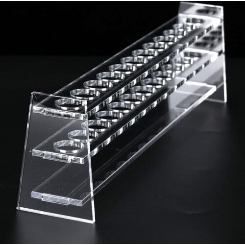 Lab Organic Colorimetric Pipe Rack 10ml --100ml 12 Hole Thickened Chemical Laboratory Equipment Plastic Centrifugal Pipe Rack