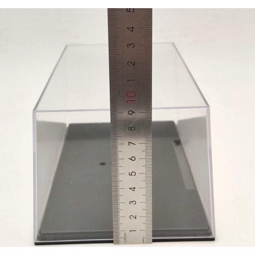 Model Car Acrylic Case Display Box Cover Transparent Dust Proof 1:24 1:32 Whole window 22cm