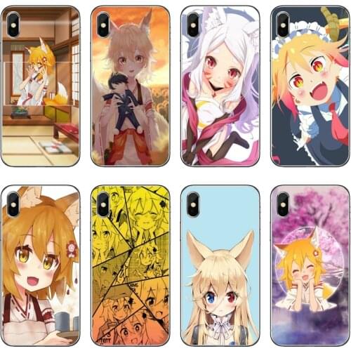 Soft TPU Cover Case Anime The Helpful Fox Senko san For Xiaomi Mi 11 Note 10 10T 9 9T 8 Pro A2 Lite A3 A1 Poco F1 F2 M3 X3 NFC